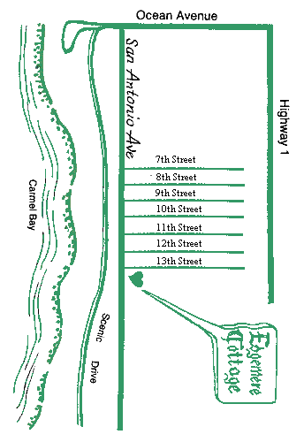 Map to Edgemere